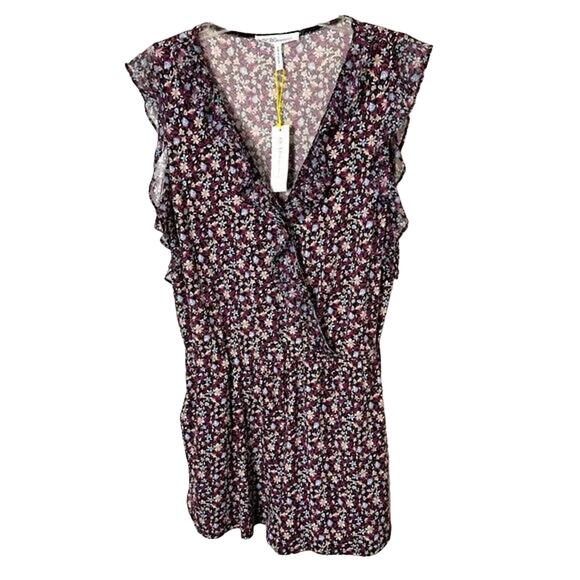 BCBGeneration Pants - BCBGeneration floral romper, size L